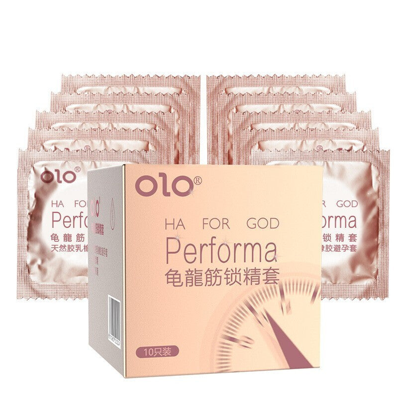 OLO Kondom Hyaluronic Acid Ultra Tipis 001 Condom - 10 pcs(1 box) - GOD Performa