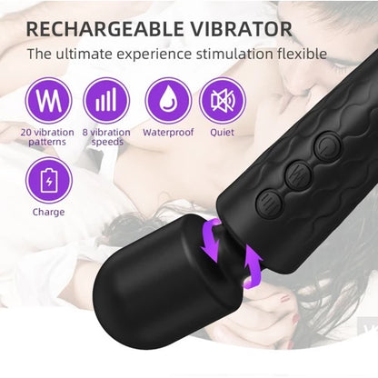 MIZZE Vibrator Wanita Vibratorr Wanita USB Charge