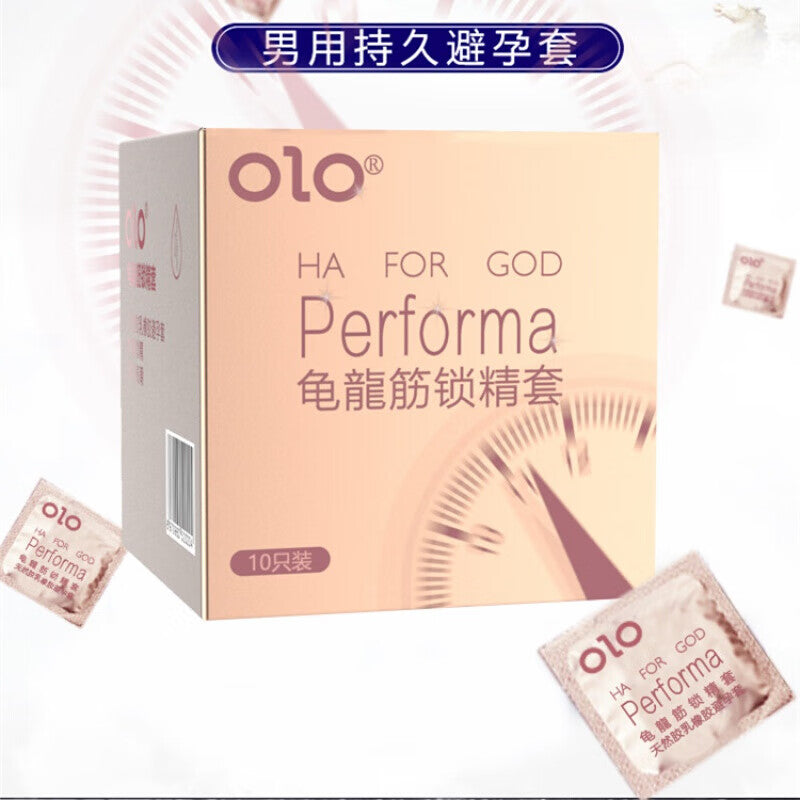 OLO Kondom Hyaluronic Acid Ultra Tipis 001 Condom - 10 pcs(1 box) - GOD Performa